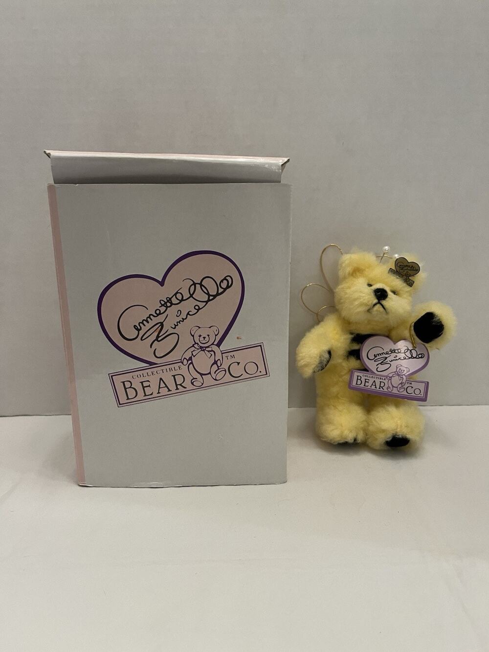 Annette Funicello Collectible Bear Co. Bear Beezley Yellow Bee Bear Plush